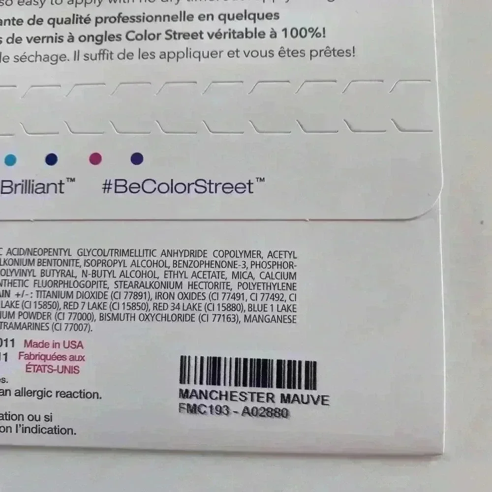 Color Street Manchester Mauve